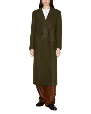Palo Wool Blend Double Breasted Trench Coat