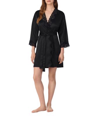 Signature Collection Satin Wrap Robe