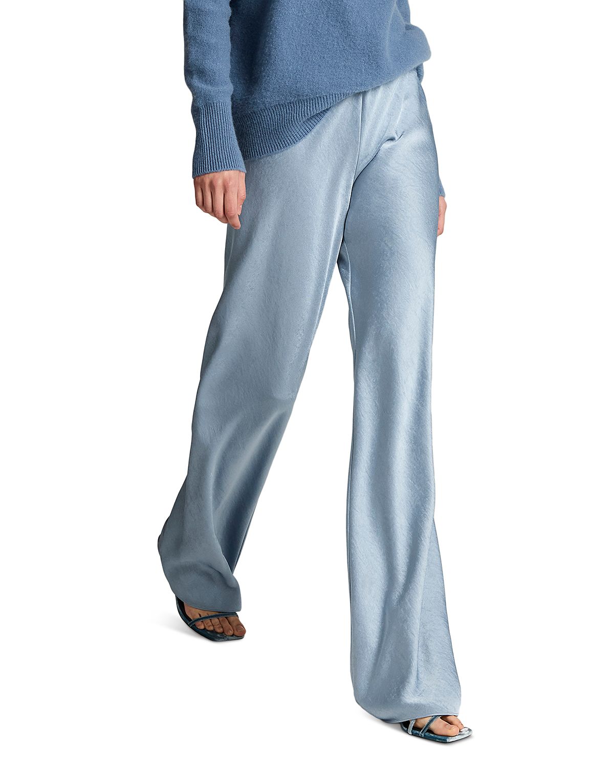 Vince Fluid Satin Bias Pant