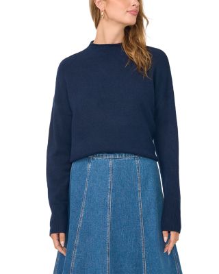 Long Sleeve Mock Neck Sweater