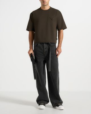 Leon Boxy Cropped Tee