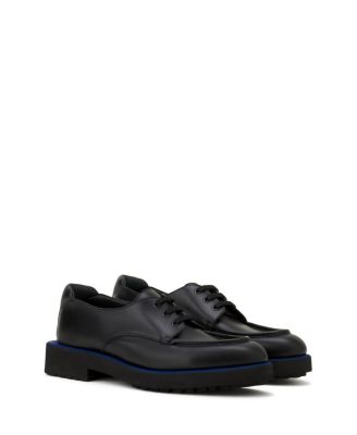 Lanvin Derby Shoes In Soft Leather