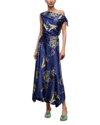 Portia Silk Blend Dress