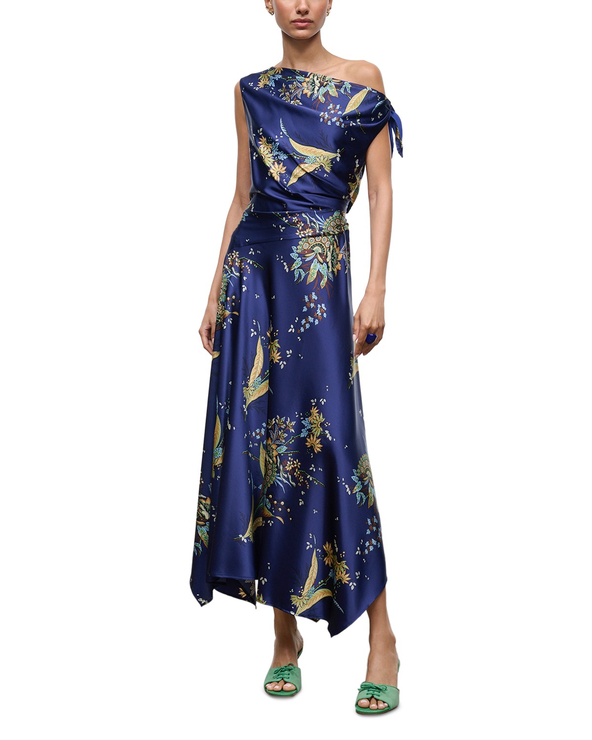 Portia Silk Blend Dress