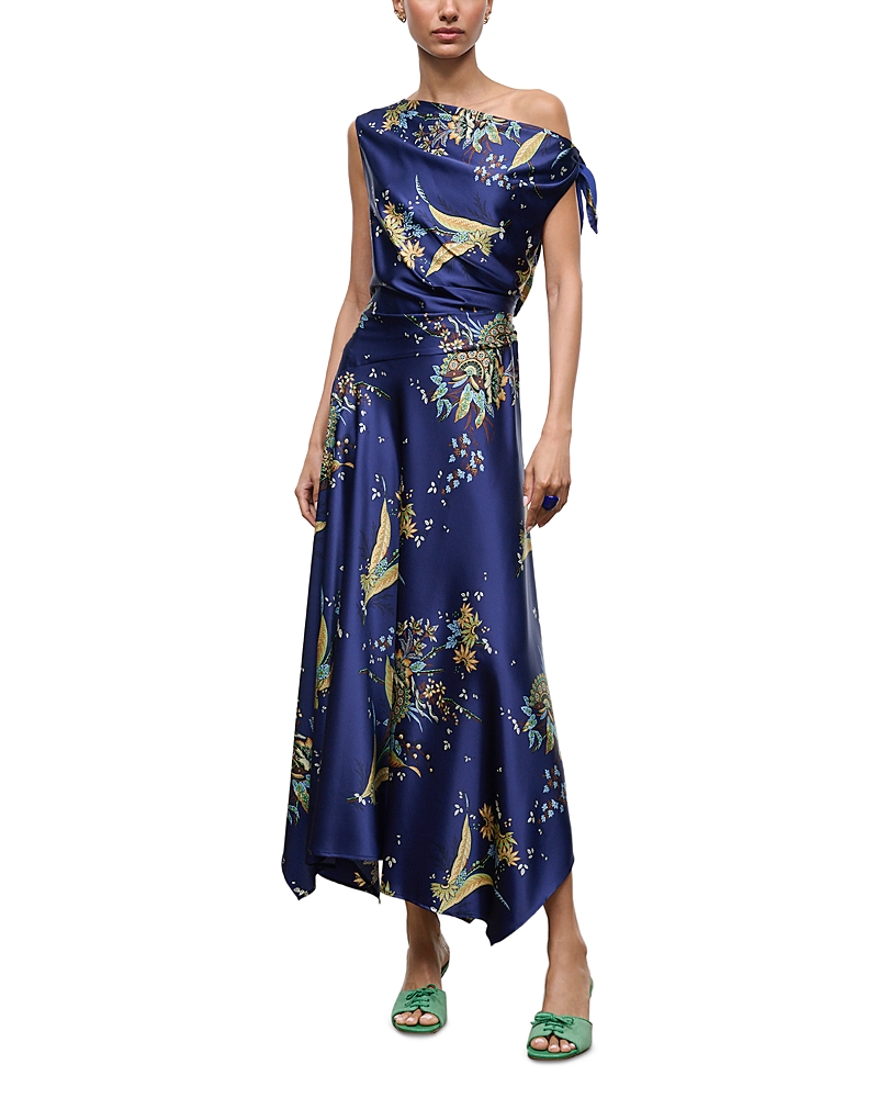 Staud Portia Silk Blend Dress