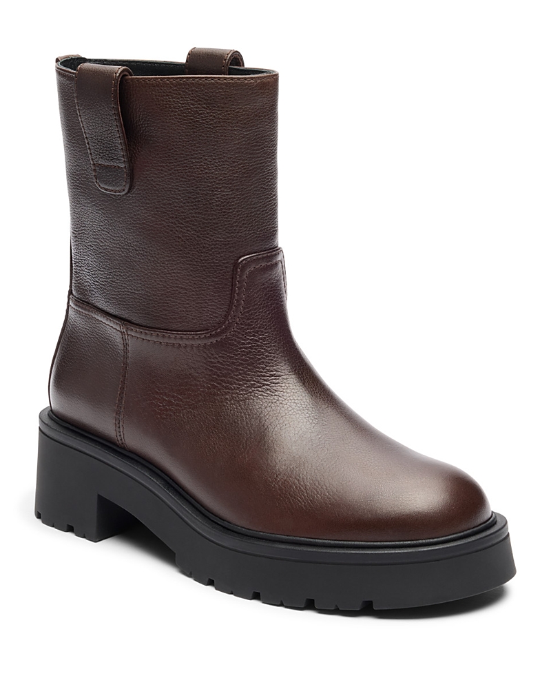 Stuart Weitzman Ren Leather Bootie In Multi