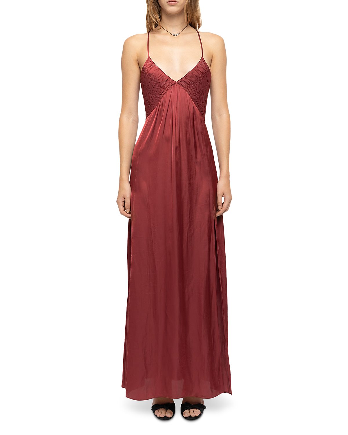 Zadig & Voltaire Rayonne Satin Dress