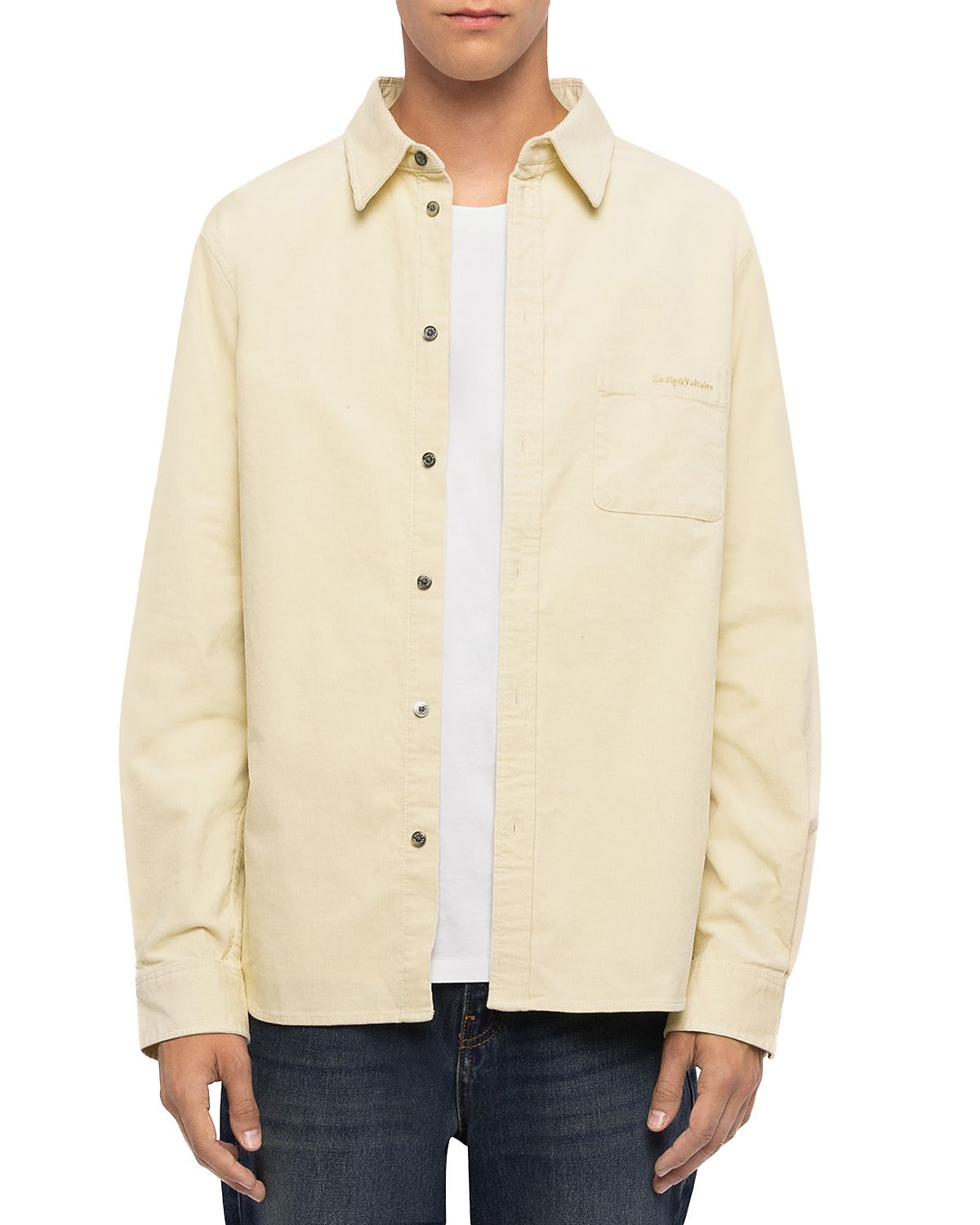 Zadig & Voltaire Simon Cotton Blend Corduroy Shirt