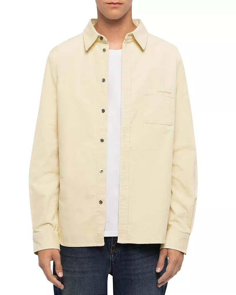 Zadig & Voltaire Simon Cotton Blend Corduroy Shirt