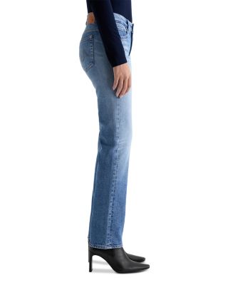 Sandra Mid Rise Straight Jeans in 17 Years Duet - thumbnail 4