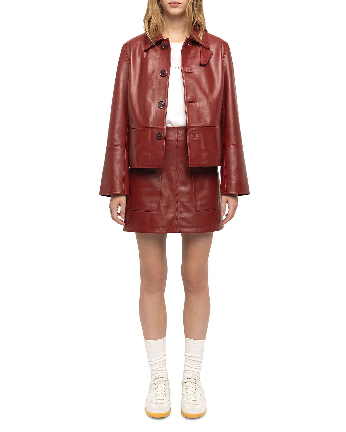 Zadig & Voltaire Lessa Leather Jacket