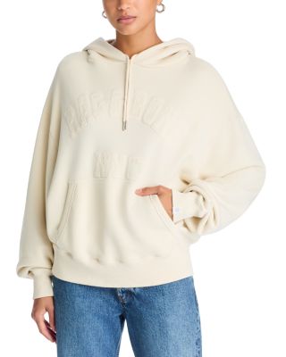 rag & bone Rb University Cotton Blend Hoodie Sweatshirt