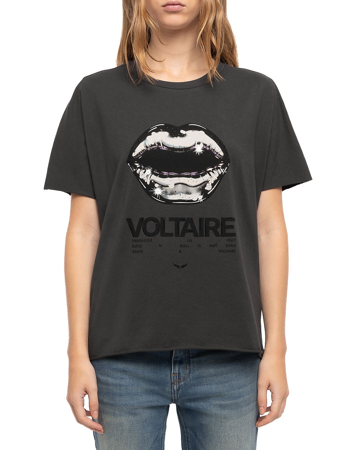 Zadig & Voltaire Tommer Cotton Embellished Tee