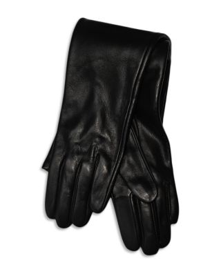 Long Leather Gloves