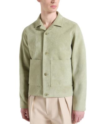 Michel Relaxed Faux Suede Jacket