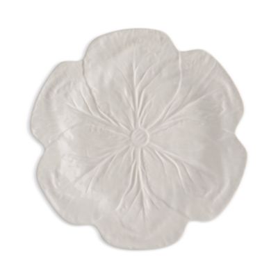 Cabbage Earthenware Beige Dinner Plate