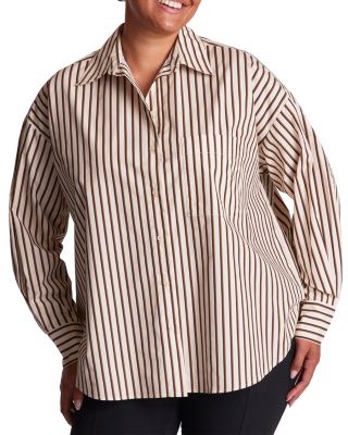 Jessica Striped Cotton Shirt