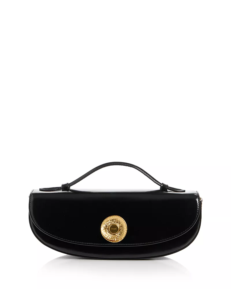 Cult Gaia Ren Leather Top Handle Bag
