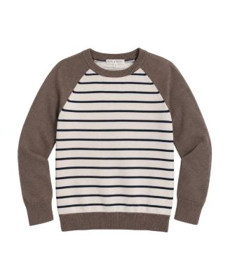 Boys' Organic Long Sleeve Raglan Sweater - Little Kid, Big Kid