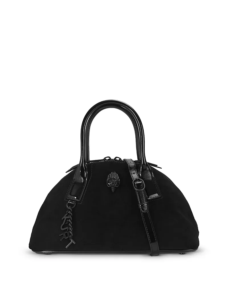 Kurt Geiger London Sloane Suede Bowling Bag