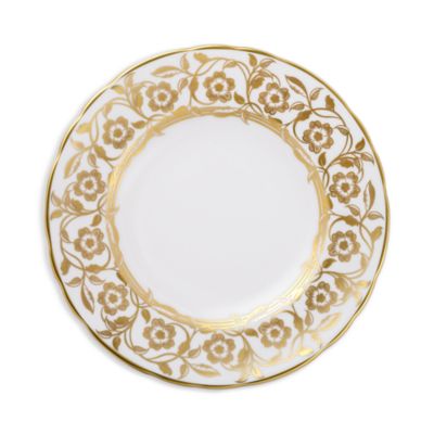 Primrose White Bread & Butter Plate