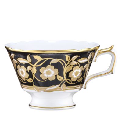 Primrose Black Teacup