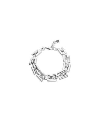  Sterling Silver Plated Bracelet with Links