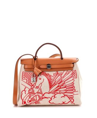 31 Herbag Zip Pegase Pop Toile and Leather
