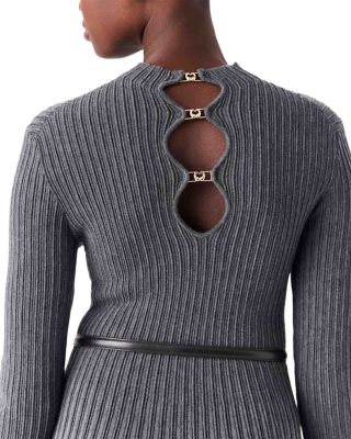 Ritalia Gradient Ribbed Knit Dress - thumbnail 6