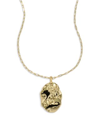 Alexis Bittar Brut Lion Charm Pendant Necklace, 24
