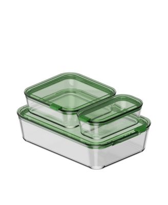 Stack Glass Container, Family Set of 3