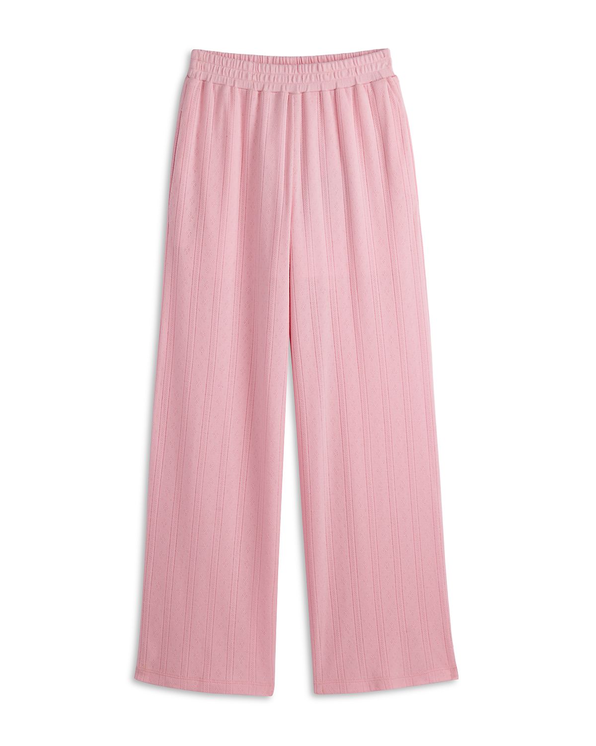 Aqua Girls' Pointelle Pull On Pants, Big Kid - Exclusive