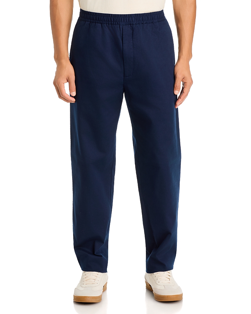 Theory Relaxed Fit Tapered Moonsoft Cotton Pants