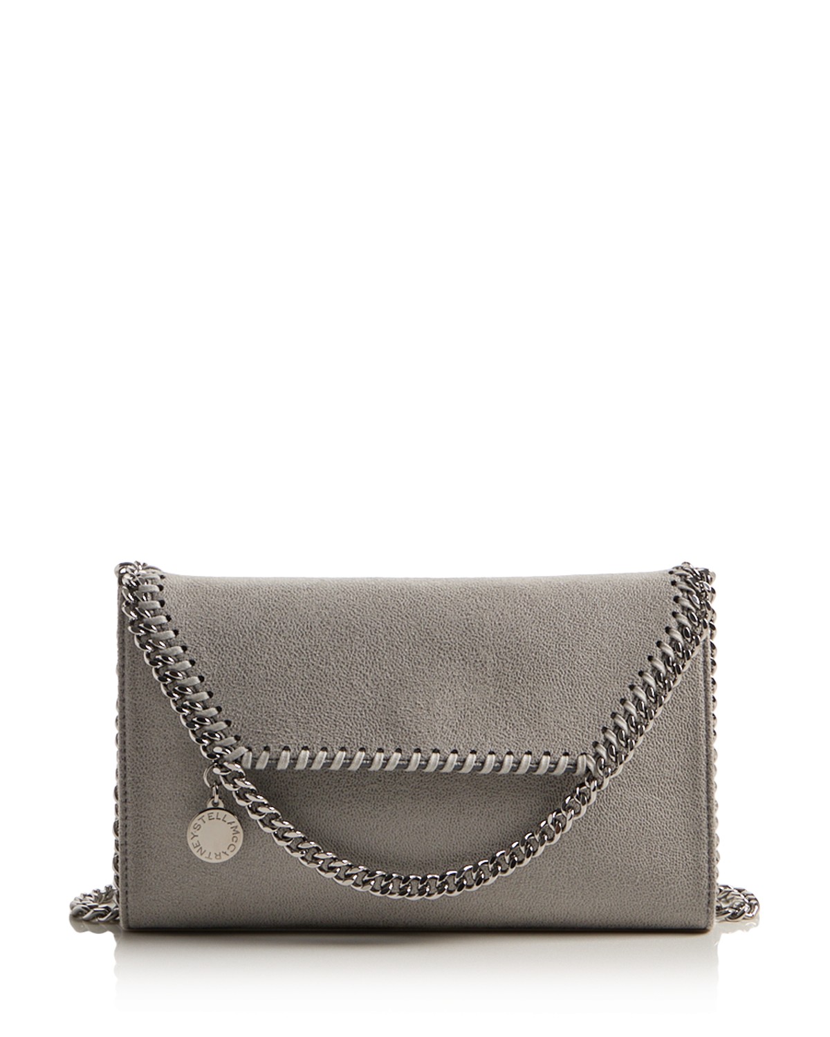Stella Mccartney Stella McCartney Falabella Mini Crossbody Bag in Light Grey