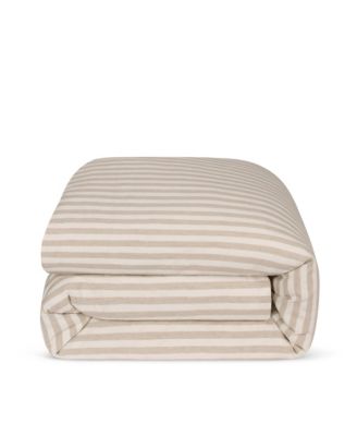 Pembroke Stripe Linen Blend Duvet Cover