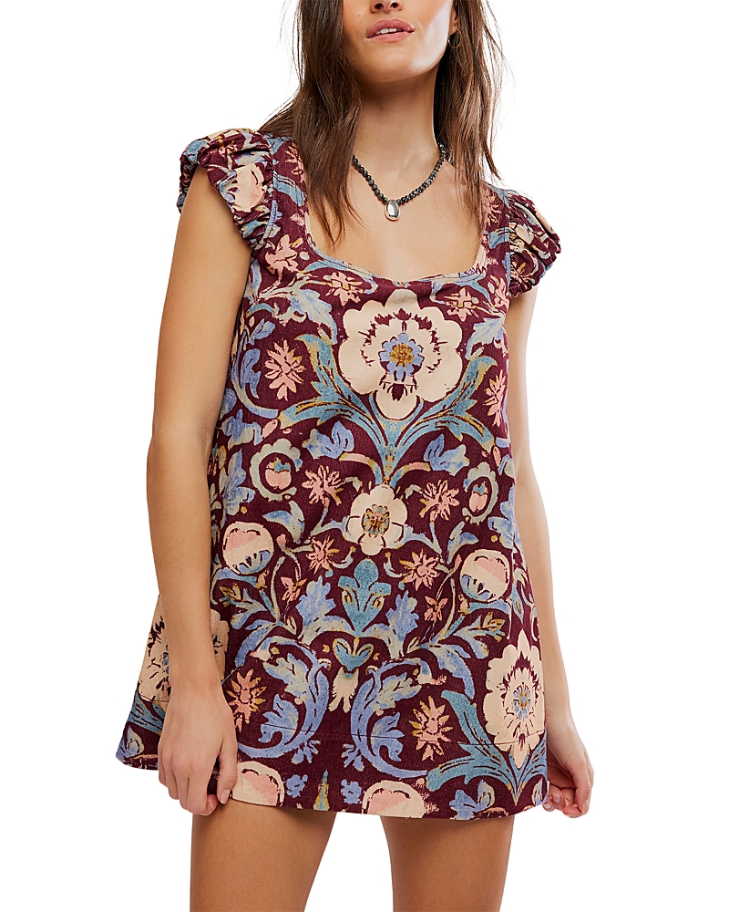 Free People Hopeless Romantic Cotton Mini Dress
