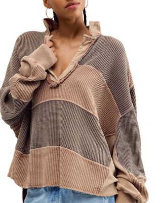 Rainn Cotton Thermal Sweatshirt 