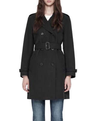 Leonard Cotton Blend Trench Coat