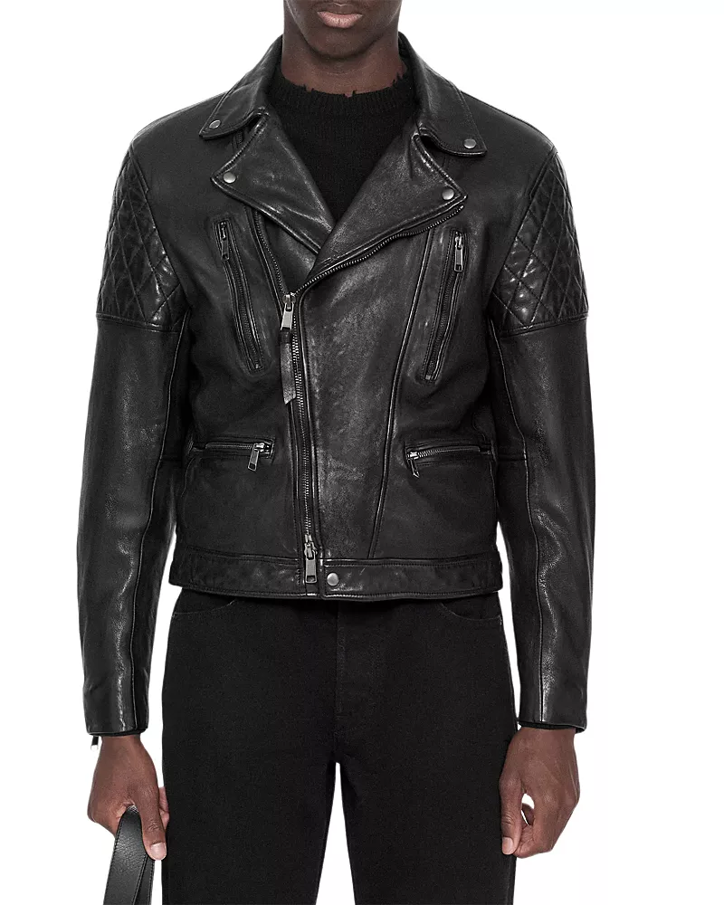 Allsaints Reed Leather Biker Jacket