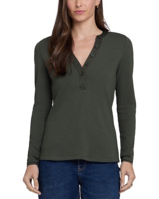 Emery Ribbed Henley Top