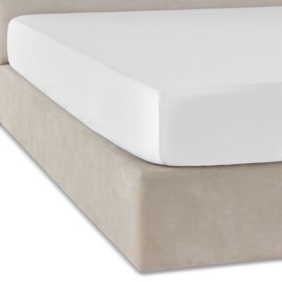 Celso De Lemos Secret Fitted Sheet, Queen In White