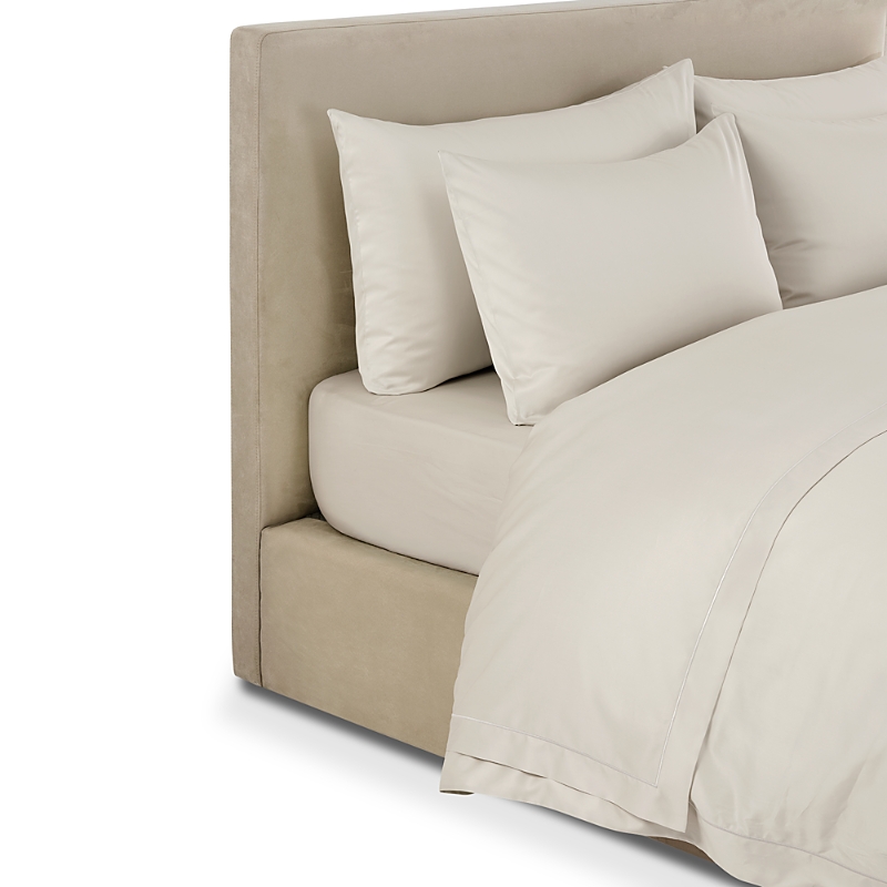 Celso De Lemos Secret Pillowcase Pair, Queen In Nacre