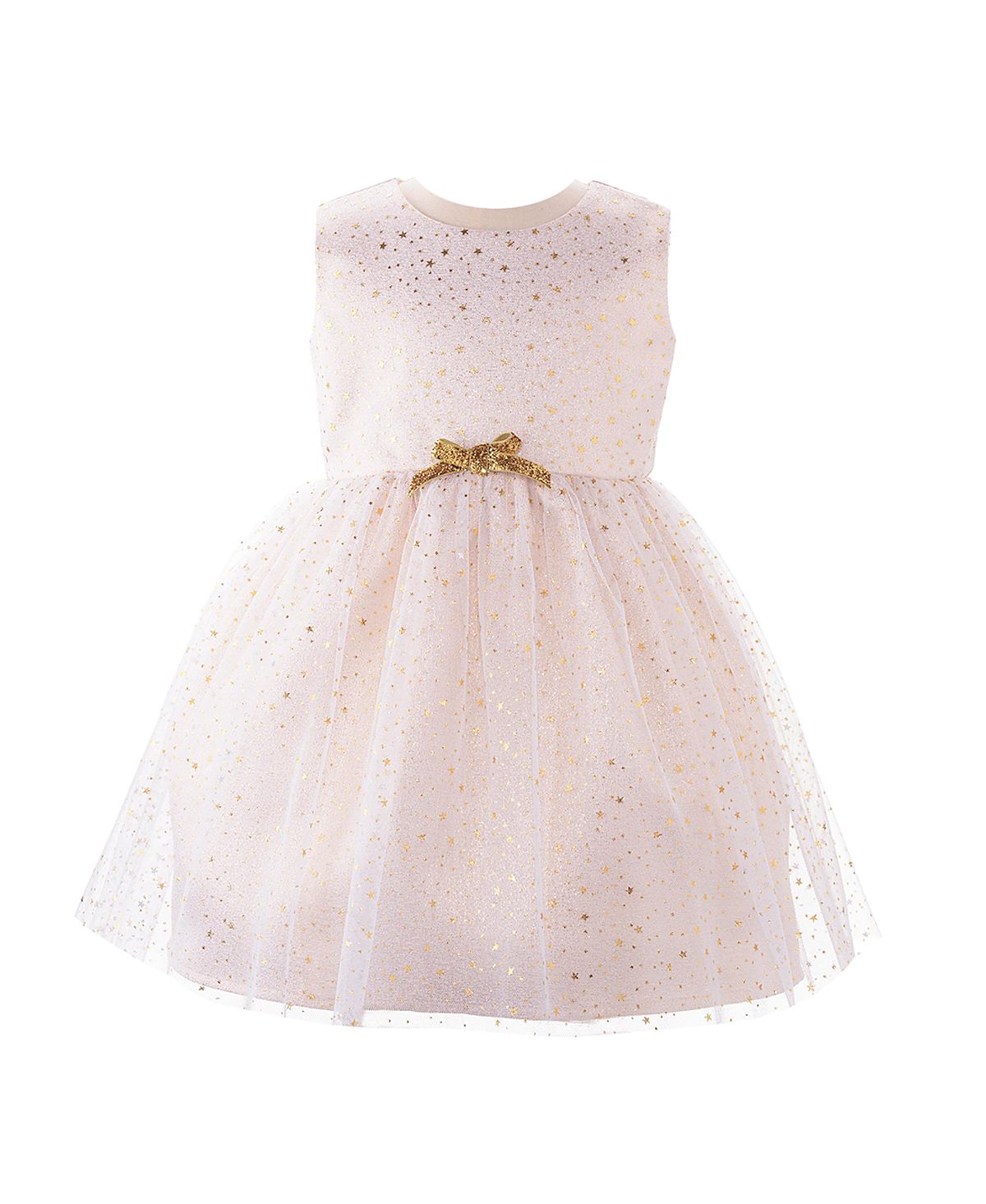 Rachel Riley Girls' Star Tulle Dress - Baby