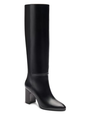 Women's Mulberry Leather Knee High Boots
