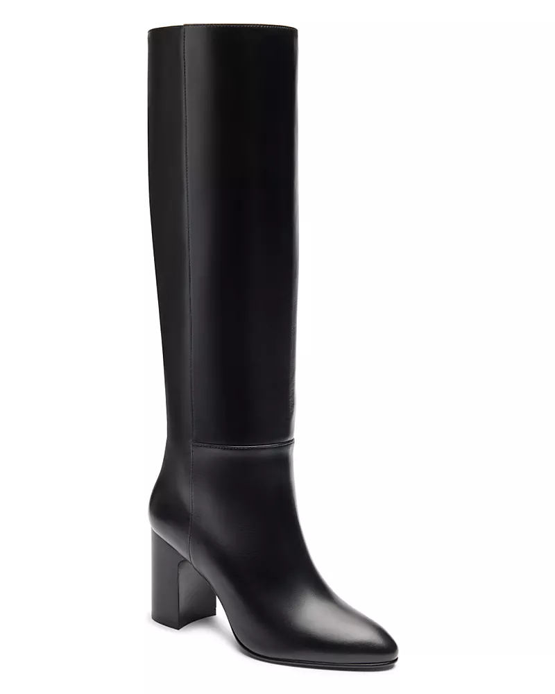 Stuart Weitzman Women's Mulberry Leather Knee High Boots