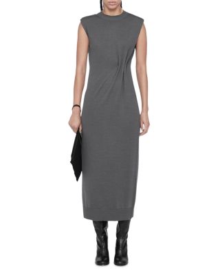 Kayla Merino Wool Midi Dress