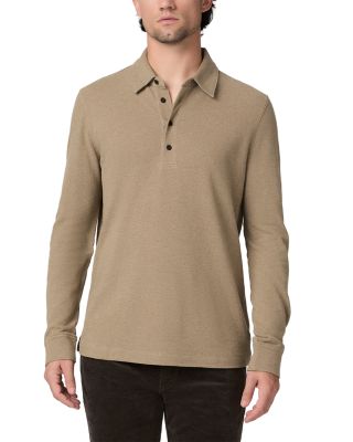 Ballard Cotton Pique Long Sleeve Polo
