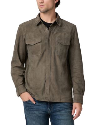 Baltimore Leather Pocket Shacket