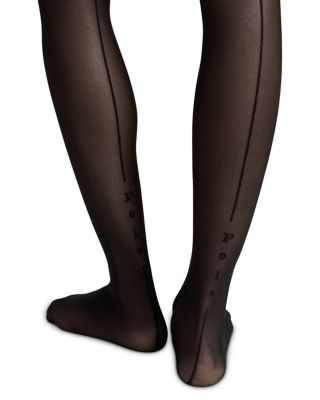 Back Seam Logo Tights - thumbnail 5