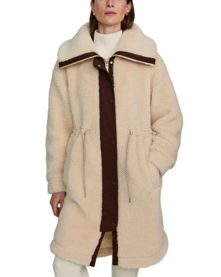 Jeremy Sherpa Contrast Trim Coat - thumbnail 5
